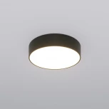 Потолочный светильник круглый Eurosvet Entire 90318/1 черный (регулировка яркости, LED, 220V, пульт управления, круглые)