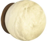 Настенно-потолочный светильник Odeon Light Marbella 6684/5CL латунь/металл/алебастр IP20 LED 5W 3000/4000 (220V, шар)