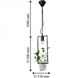 Подвесной светильник Favourite Situla 1976-1P (220V, на цепи, цветы)