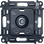 Механизм TV розетки проходной Ambrella Volt 5-1000 MHz 4dB QUANT VM211