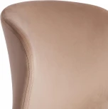 Барный стул Tetchair ALVOR (Ткань,Металл/Бежевый,Черный) 15468