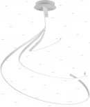 Потолочная светодиодная люстра в виде спирали Mantra Nur 6007 (220V, диммер, спираль)