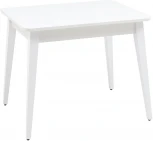 Стол обеденный раскладной 90-120*70 белый матовый Stool Group Берлин УТ000036188