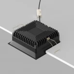 Встраиваемый светильник 18W Maytoni Okno DL056-18W3-4-6K-B (LED, 220V, IP44)