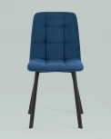 Стул Stool Group Oliver Square велюр синий УТ000034878
