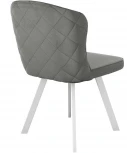 Стул 219 поворотный, B22 GREY, ножки белые Dikline 00-00062928