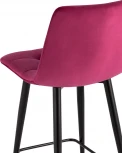 Стул полубарный Stool Group Джанго велюр винный высота сиденья 60 см УТ000036034