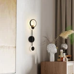 Настенный светильник Wi-Fi Zingy B Black ImperiumLoft Zingy01 (LED, 220V, пульт управления)