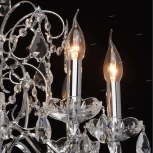 Подвесная люстра MW-Light Каролина 367013408 (220V, на цепи, подсвечник, свеча)