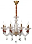 Подвесная люстра Wertmark Ludmila WE181.08.303 (220V, на цепи, подсвечник, свеча)