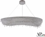 Подвесная люстра светодиодная APL LED Sicilia SH523.0.120.B.Ni.4000 (220V, хрусталь, на тросе)
