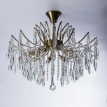 Потолочная люстра на штанге Citilux Селена CL302183 (220V, хрусталь)