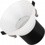 Светильник встраиваемый LED MS-VOLCANO-BUILT-R95-15W Warm3000 (WH, 38 deg, 230V) (Arlight, IP20 Металл) 035441