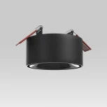 Светильник встраиваемый светодиодный Elektrostandard Glam 25095/LED 10W 4000K черный (220V, круглые)