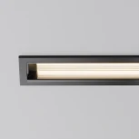 Встраиваемый линейный светильник светодиодный Maytoni Parete DL100-12W2.7-3-4K-B (220V)