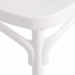 Обеденный стул Tetchair CROSS (Пластик/Белый) 19695