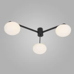Потолочная люстра Eurosvet Opaline 70220/3 черный (шар)