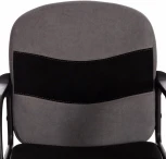 Кресло BAGGI PA флок , серый/черный, 29/35 Tetchair 19512