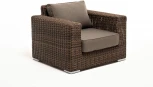 "Боно" кресло из искусственного ротанга, цвет коричневый 4SIS арт.УТ-00003969
