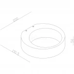 Настенный светильник Donolux DL18439 DL18439/12 White