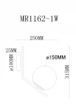 Бра MyFar Pierre MR1162-1W (220V)