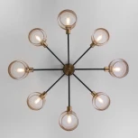 Потолочная люстра на штанге Eurosvet 70127/8 черный (220V)