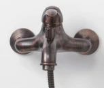 Смеситель Wasserkraft Isar 1301 для ванны с душем, темная бронза