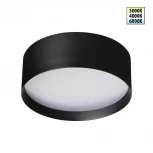 Светильник накладной светодиодный с переключ. цв. температуры Novotech Orbis 359599 черный IP20 LED 24W 220-240V 3000К\4000К\6000К