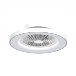 Потолочный светильник круглый с вентилятором Mantra Tibet 7123 (LED, 220V, диммер, пульт управления, свето-шумовой датчик, управление смартфоном, умный дом - Tuya Smart, круглые)