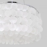 Подвесная люстра с перламутром Eurosvet Sandra 60005/4