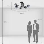 Потолочная люстра DeMarkt Вита 220012806