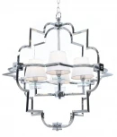 Подвесная люстра Lumina Deco LDP 8020-4 CHR+WT