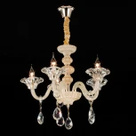 Подвесная люстра Citilux Ирида CL351151 (220V, хрусталь, на цепи, подсвечник, свеча)