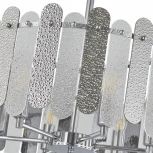 Подвесная люстра хрустальная на штанге Arte Milano Sorrento-3109 373109/6/350/500 CR (220V)