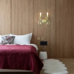 Бра Arte Milano AM349920 349920/2W CG (220V, подвески, подсвечник, свеча)