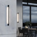 Настенный уличный светильник светодиодный Elektrostandard Argos 35122/D черный (220V, IP54)