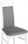 Деревянный стул Woodville Амиата серый / белый 528936