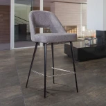 Стул полубарный Dante, рогожка серый Top Concept DANTE 2001000000197