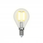Лампочка светодиодная груша прозрачная E14 7,5W 4000K Uniel LED-G45-7,5W/NW/E14/CL GLA01TR