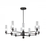 Подвесная люстра на штанге AM Group INDIGO INDIGO SP10 PEARL BLACK (220V)