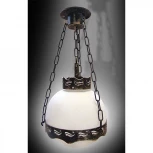 Уличный светильник подвесной Русские фонари Diano 200-01/bc-08 (220V, ковка, на цепи)