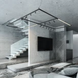 Светодиодный модуль для трековой системы Module System Elektrostandard 85177/01 18W 3000K (черный) (48V)