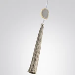 Подвесная люстра Odeon Light Fiolent 5432/8 золотой(под латунь)/стекло/кисточка/агат E14 8*40W (220V, на тросе)