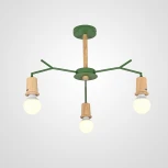 Потолочная люстра на штанге Les Color D72 Green Imperiumloft ﻿Lesc_01 (220505-23)