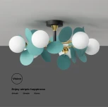 Люстра на штанге Matisse Blue D45 ImperiumLoft Matisse-Blue01 (191899-26) (220V, шар)