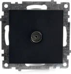 ТВ-розетка (черный) Stekker Катрин 39614