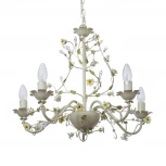 Подвесная люстра Abrasax SD0991/5 (220V, на цепи, свеча, цветы)