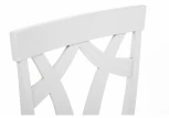 Обеденный стул Woodville Star white / light grey 11700