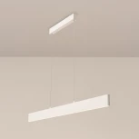 Подвесной линейный светильник Step 4000K 1x30Вт 120° LED Maytoni Technical P010PL-L30W4K (220V, на тросе)