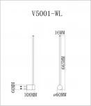 Бра линейное светодиодное Moderli Ricco V5001-WL (220V)
